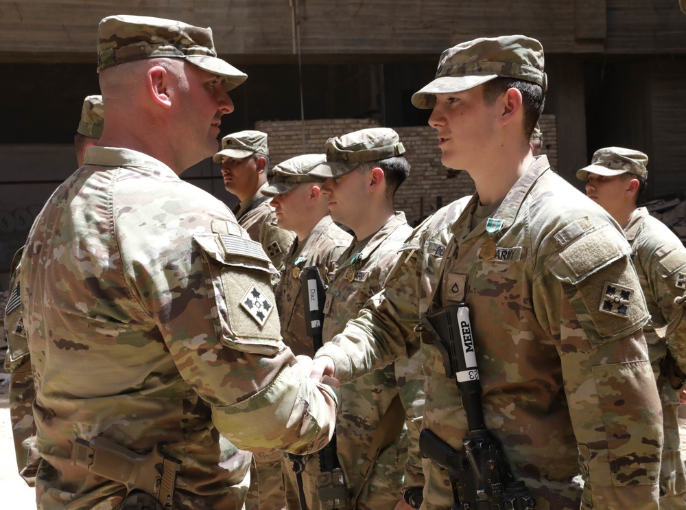 Task Force Pioneer Soldiers honored in award ceremony