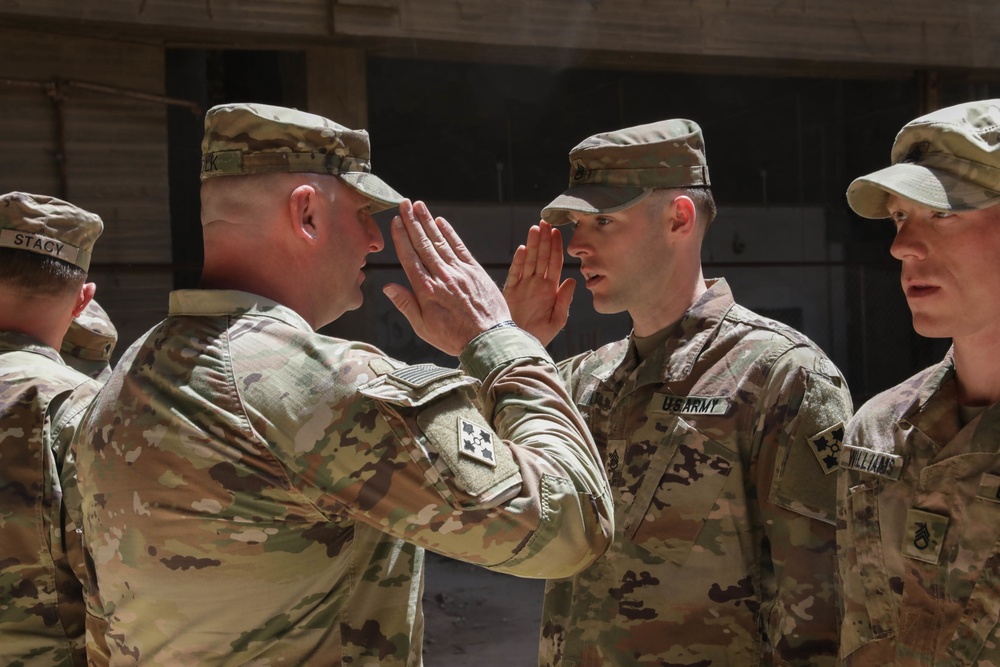 Task Force Pioneer Soldiers honored in award ceremony