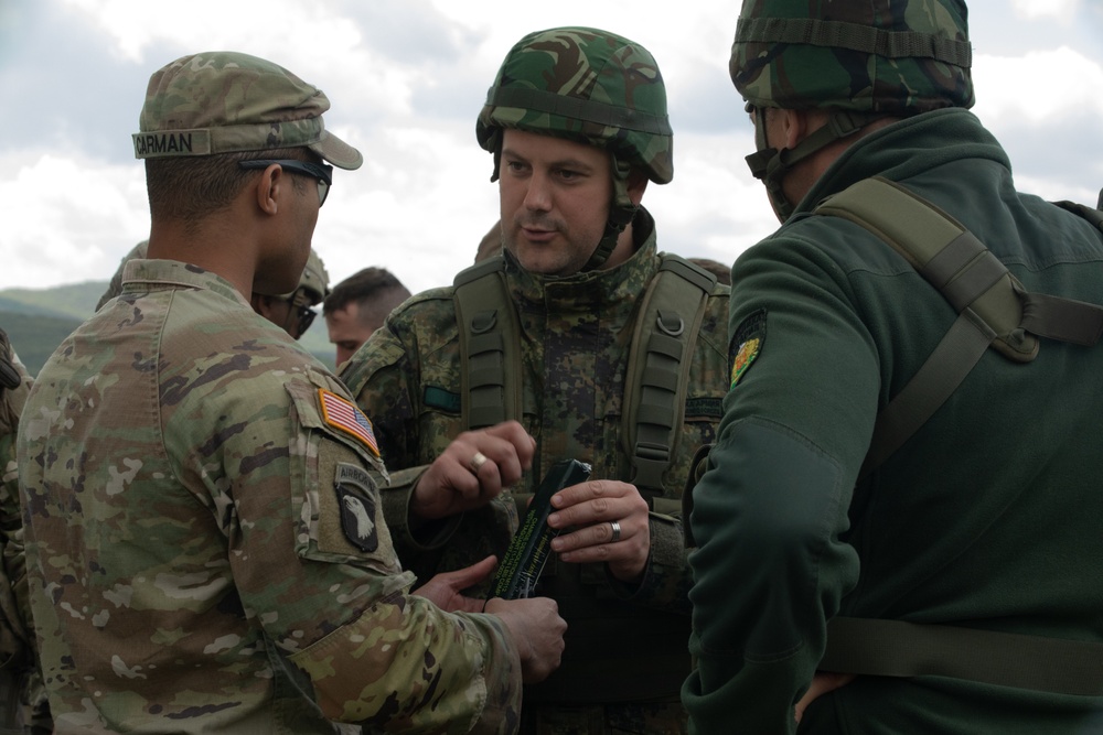 1st Engineer Battalion Conducts Demolition Range With Bulgarian Soldiers