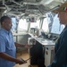 Commandant of Port of Djibouti Pilots Mount Whitney Out of Port