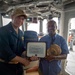 Commandant of Port of Djibouti Pilots Mount Whitney Out of Port