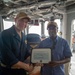 Commandant of Port of Djibouti Pilots Mount Whitney Out of Port