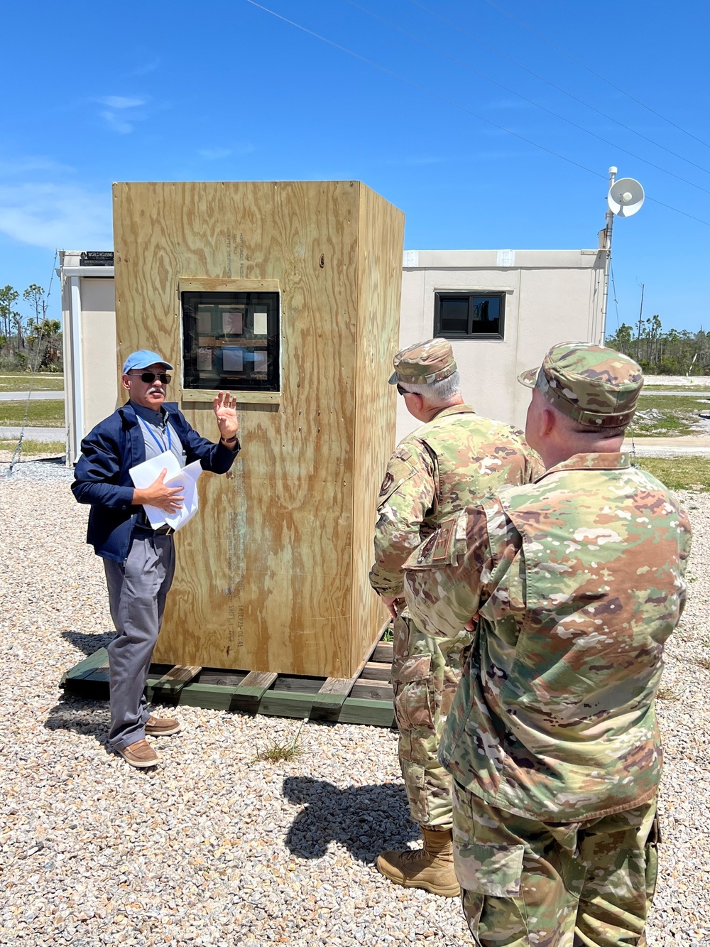 Tyndall Air Force Base Nodis Smart Glass Prototype