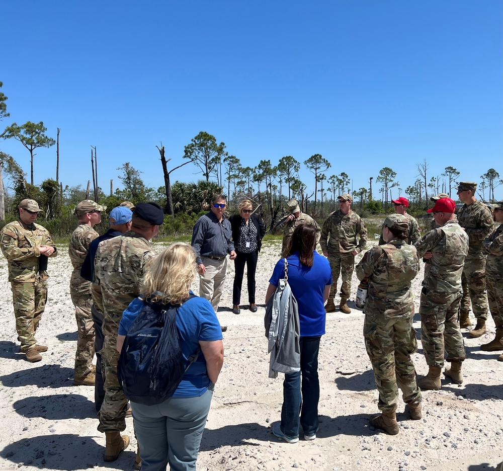 Tyndall Air Force Base Biological Soil Stabilization Testing Site