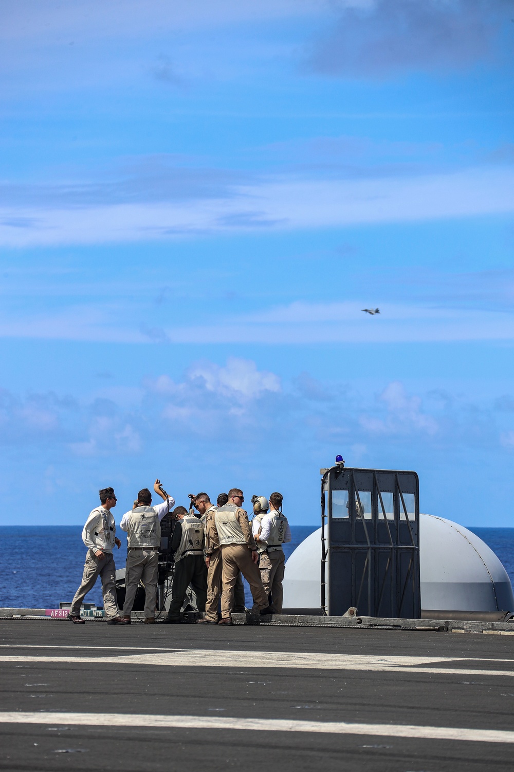 Abraham Lincoln conduct flight operations