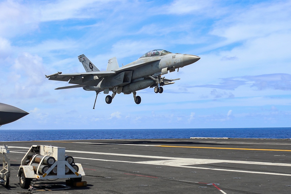 Abraham Lincoln conduct flight operations