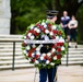 NASCAR Drivers Visit Arlington National Cemetery as Part of the NASCAR Salutes Program