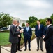 NASCAR Drivers Visit Arlington National Cemetery as Part of the NASCAR Salutes Program