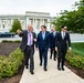 NASCAR Drivers Visit Arlington National Cemetery as Part of the NASCAR Salutes Program