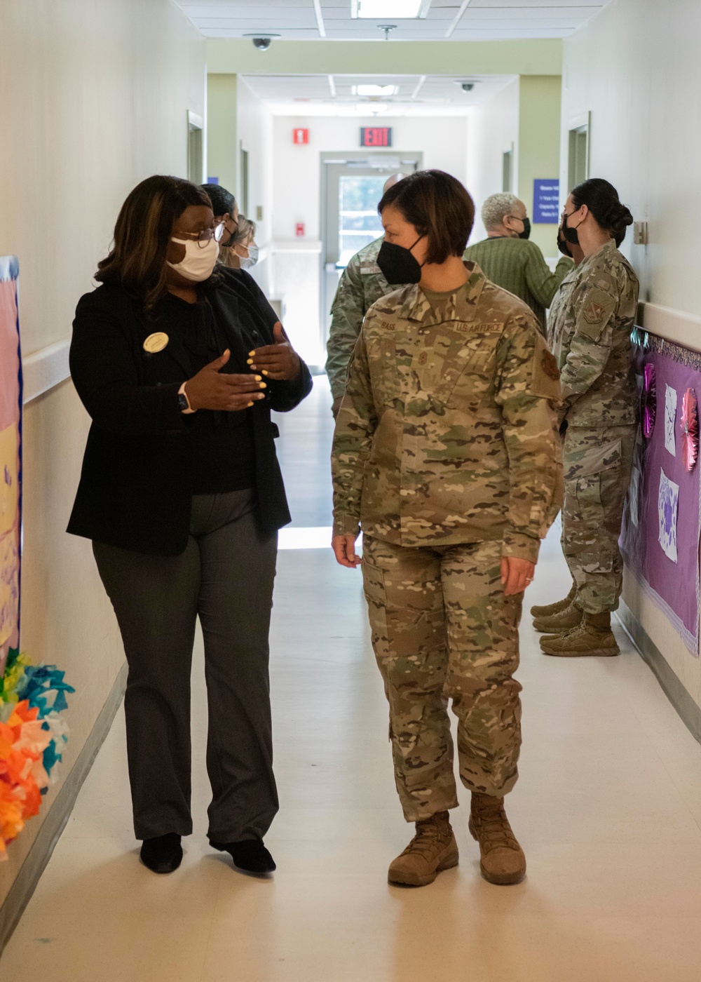 DVIDS - Images - CMSAF JoAnne S. Bass visits CDC 2 [Image 2 of 3]