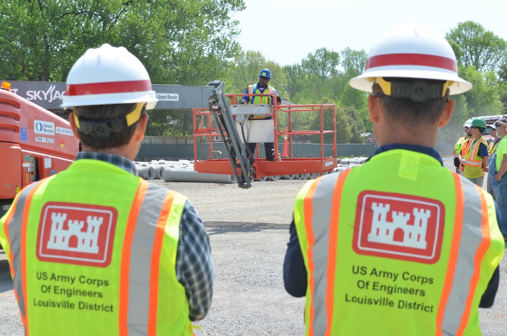 LOUVAMC project team recognizes Construction Safety Week