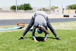 Yoga and other activities create awareness for Mental Health Awareness Month at WSMR [Image 2 of 3]