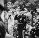 Japanese Defense Minister Nobuo Kishi Participates in an Armed Forces Wreath-Laying Ceremony at the Tomb of the Unknown Soldier