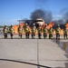 Commanders learn firefighting