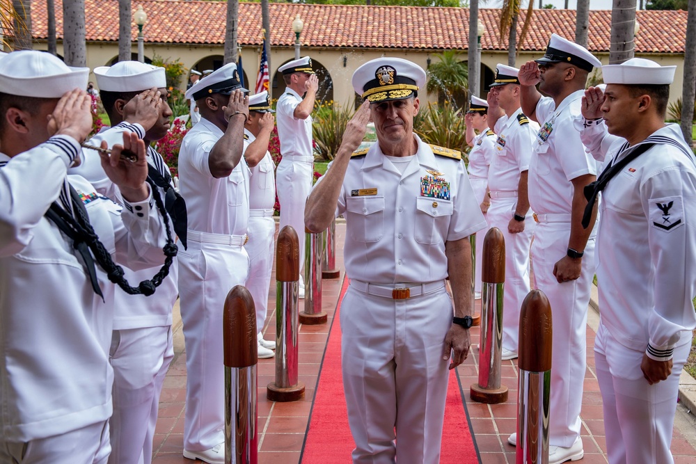 Carrier Strike Group ONE Change of Command