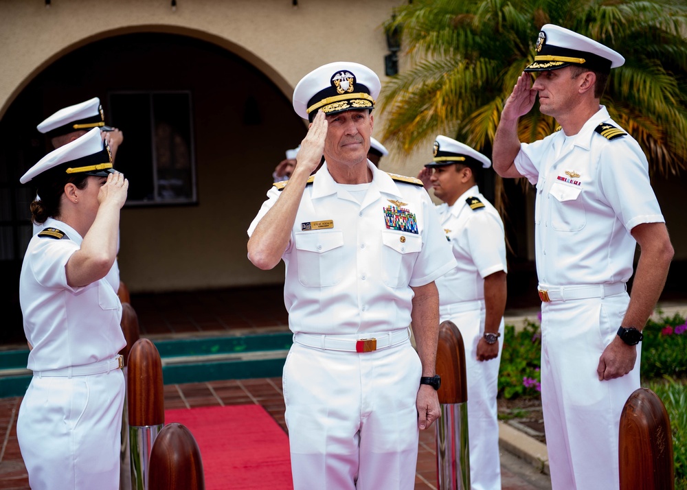 Carrier Strike Group ONE Change of Command