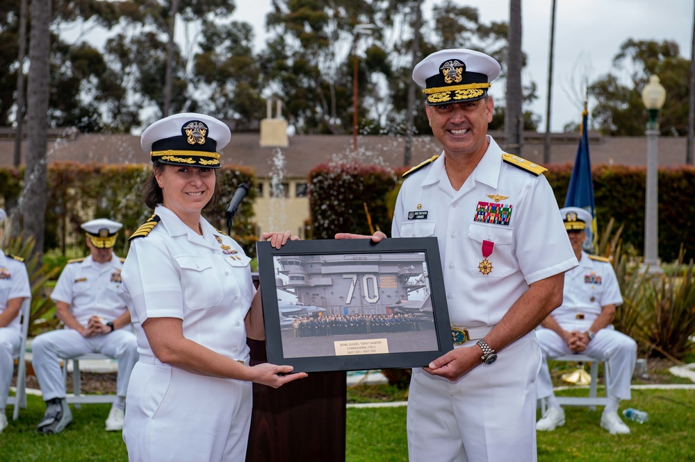 Carrier Strike Group ONE Change of Command