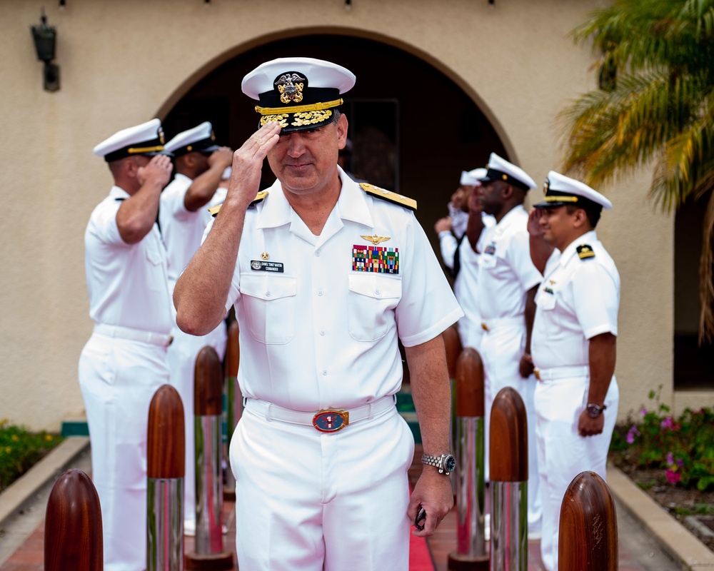 Carrier Strike Group ONE Change of Command