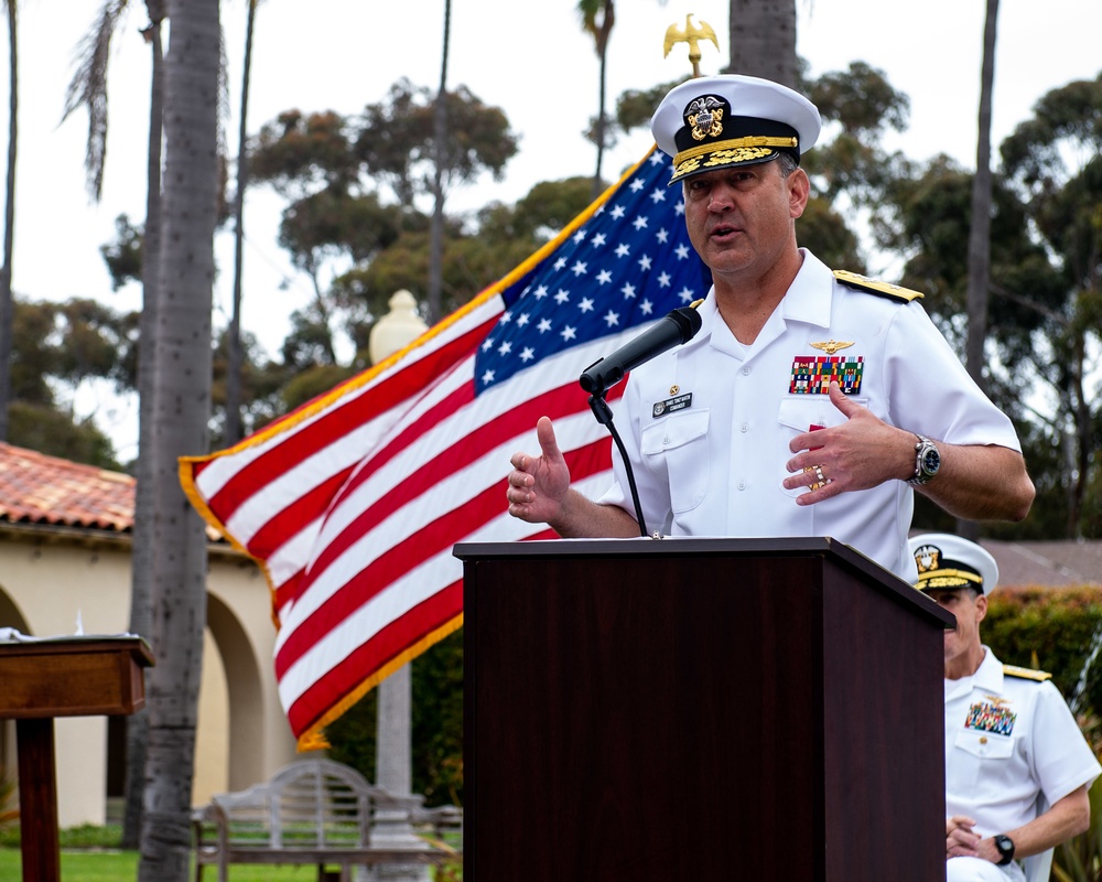 Carrier Strike Group ONE Change of Command