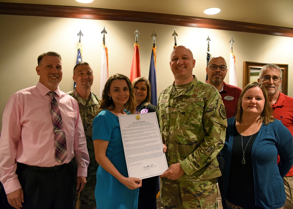 Goodfellow and San Angelo sign April proclamations