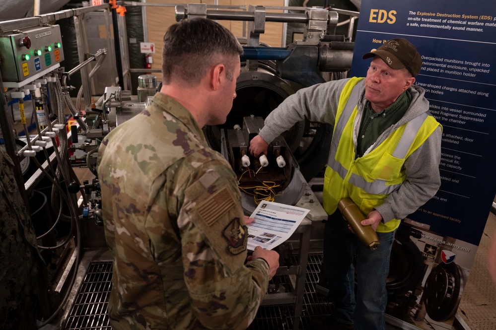 JB MDL Partners with U.S. Army Support Activity again to destroy WWI era munitions