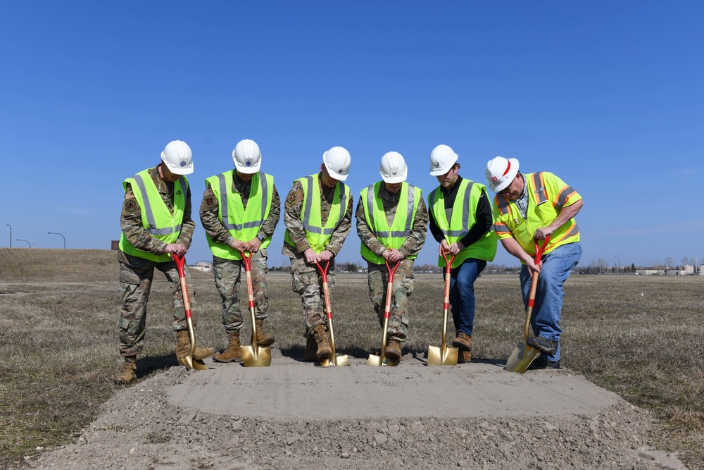 319 RW holds Munitions Maintenance and Inspection Facility groundbreaking ceremony