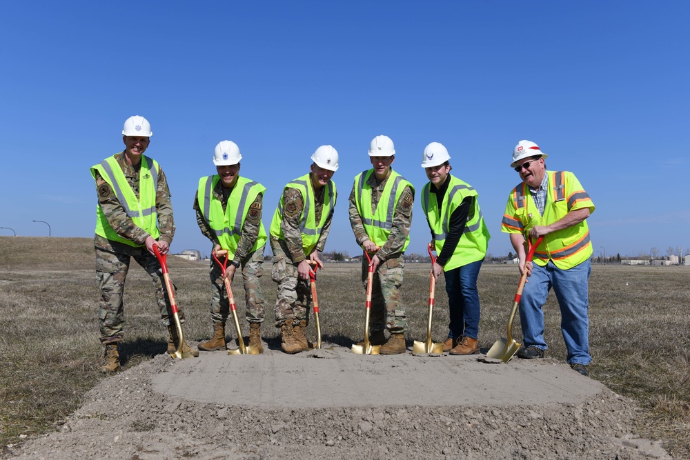 319 RW holds Munitions Maintenance and Inspection Facility groundbreaking ceremony