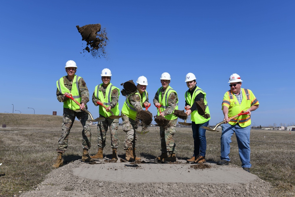 319 RW holds Munitions Maintenance and Inspection Facility groundbreaking ceremony