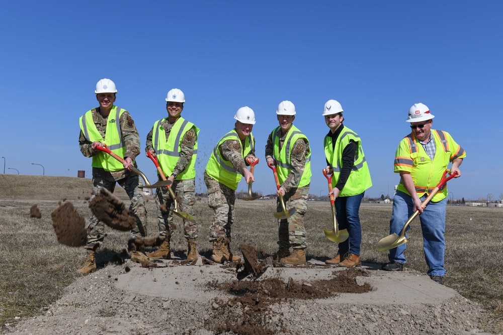 319 RW holds Munitions Maintenance and Inspection Facility groundbreaking ceremony