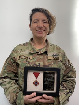 Ohio Military Reserve member’s nursing skills, quick actions save life