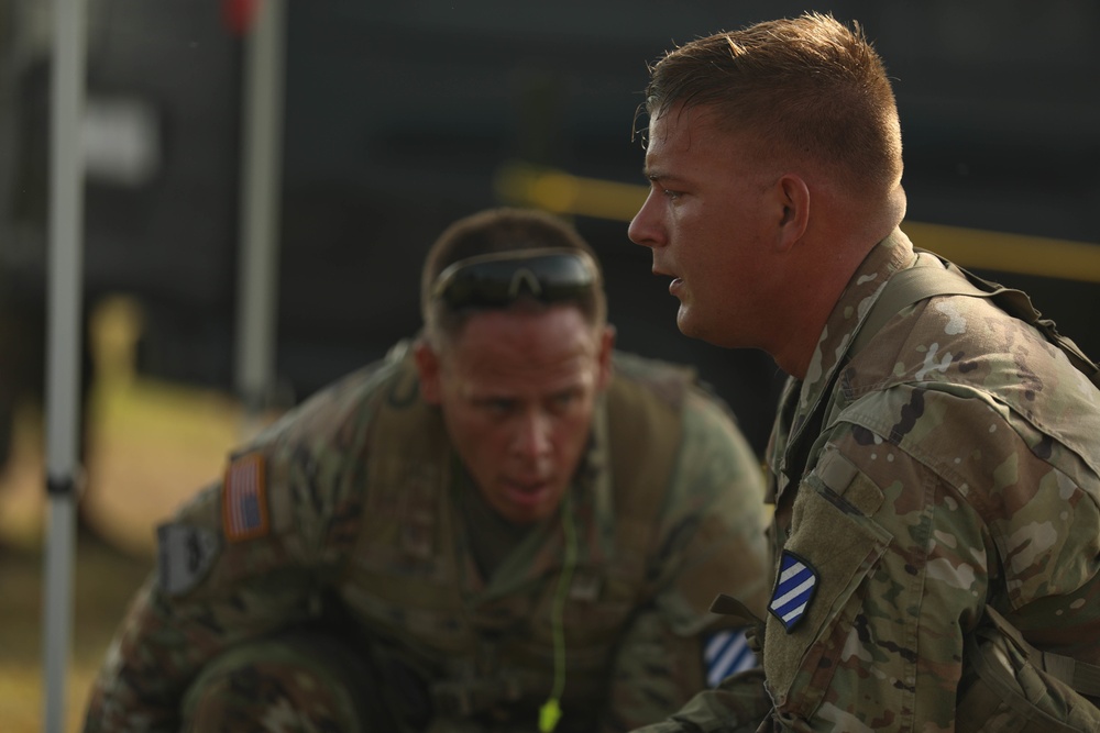 Spartan Soldiers compete in stress shoot