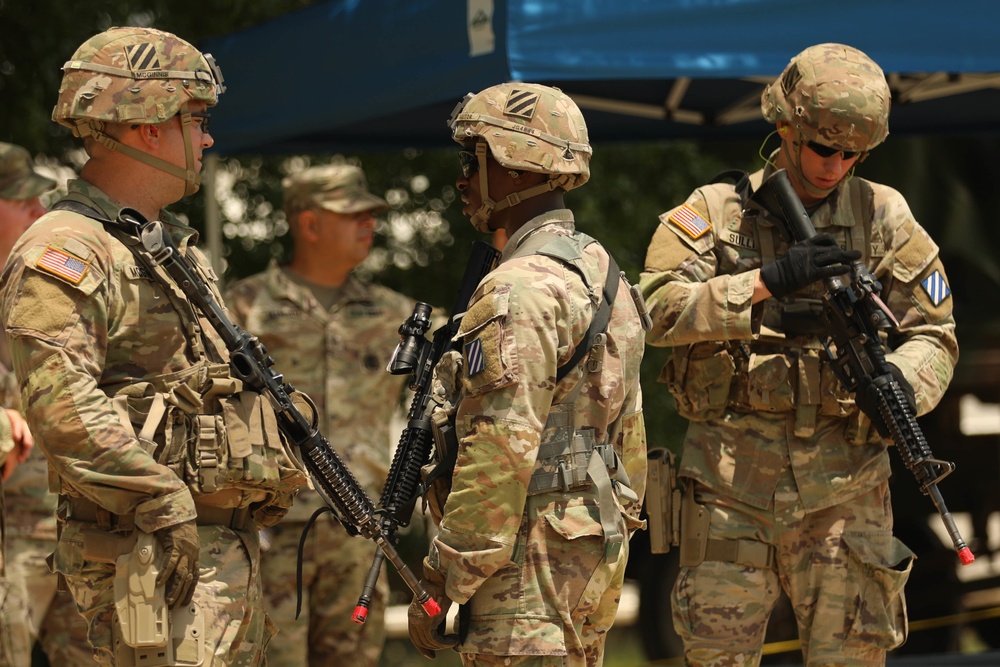 Spartan Soldiers compete in stress shoot