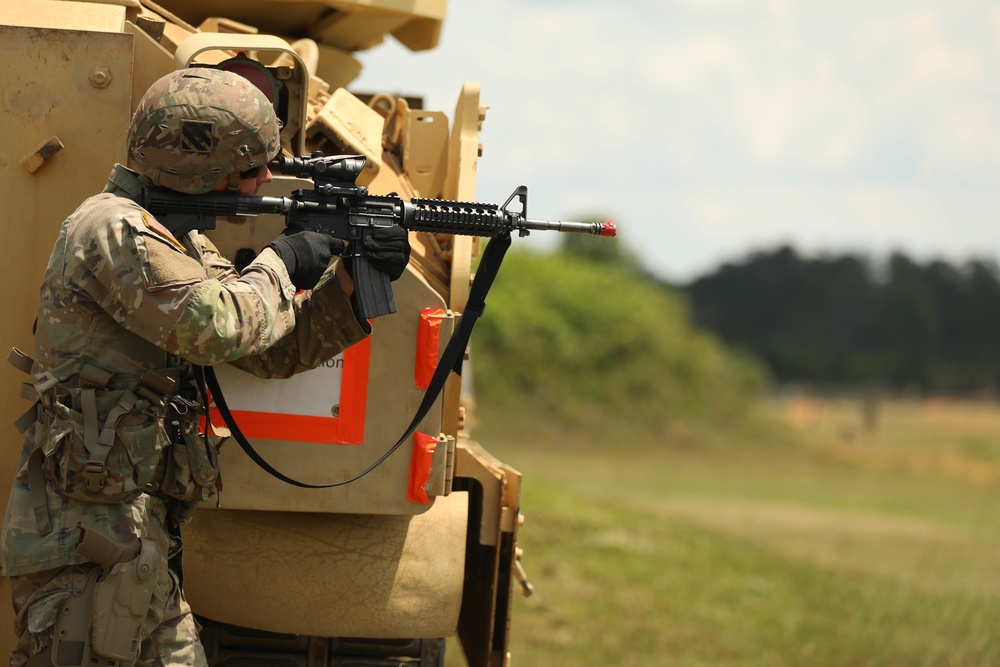 Spartan Soldiers compete in stress shoot