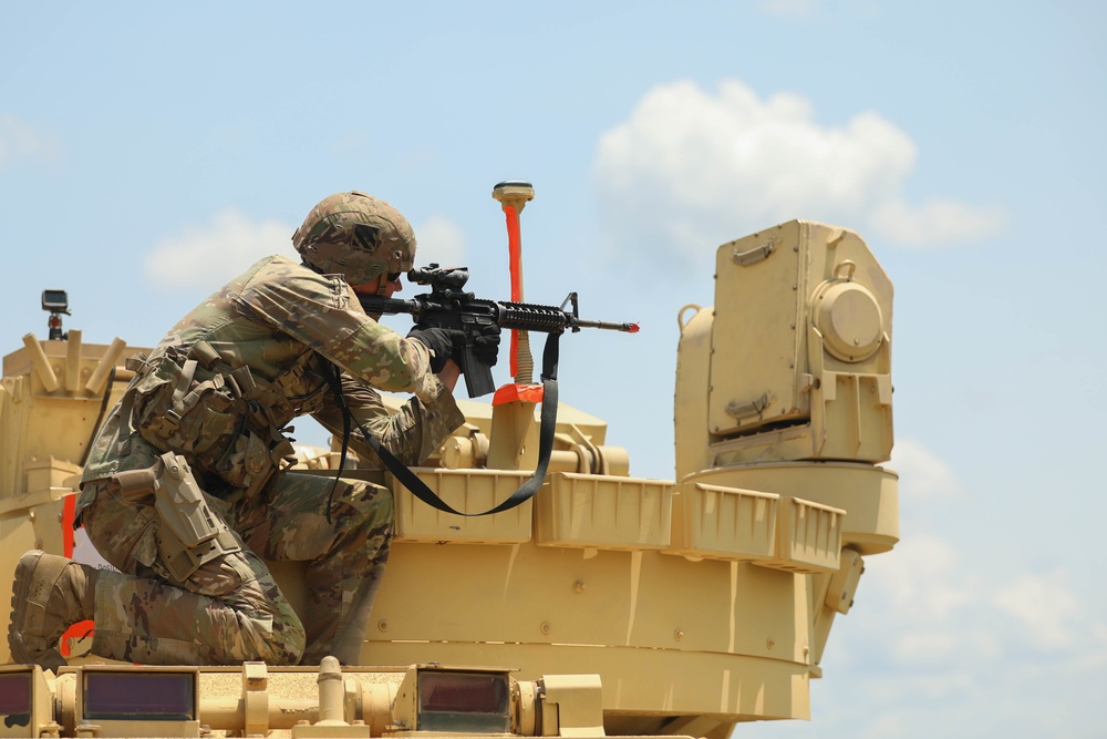 Spartan Soldiers compete in stress shoot