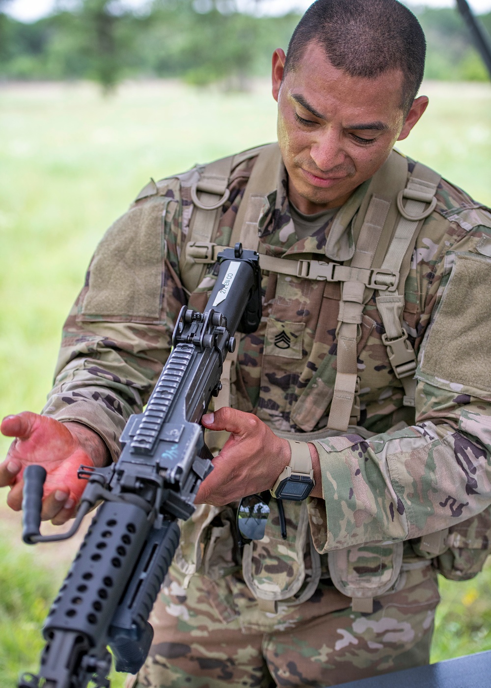 Warrior Task Lanes at Texas Best Warrior Competition