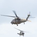 A UH-60 Black Hawk prepares for takeoff