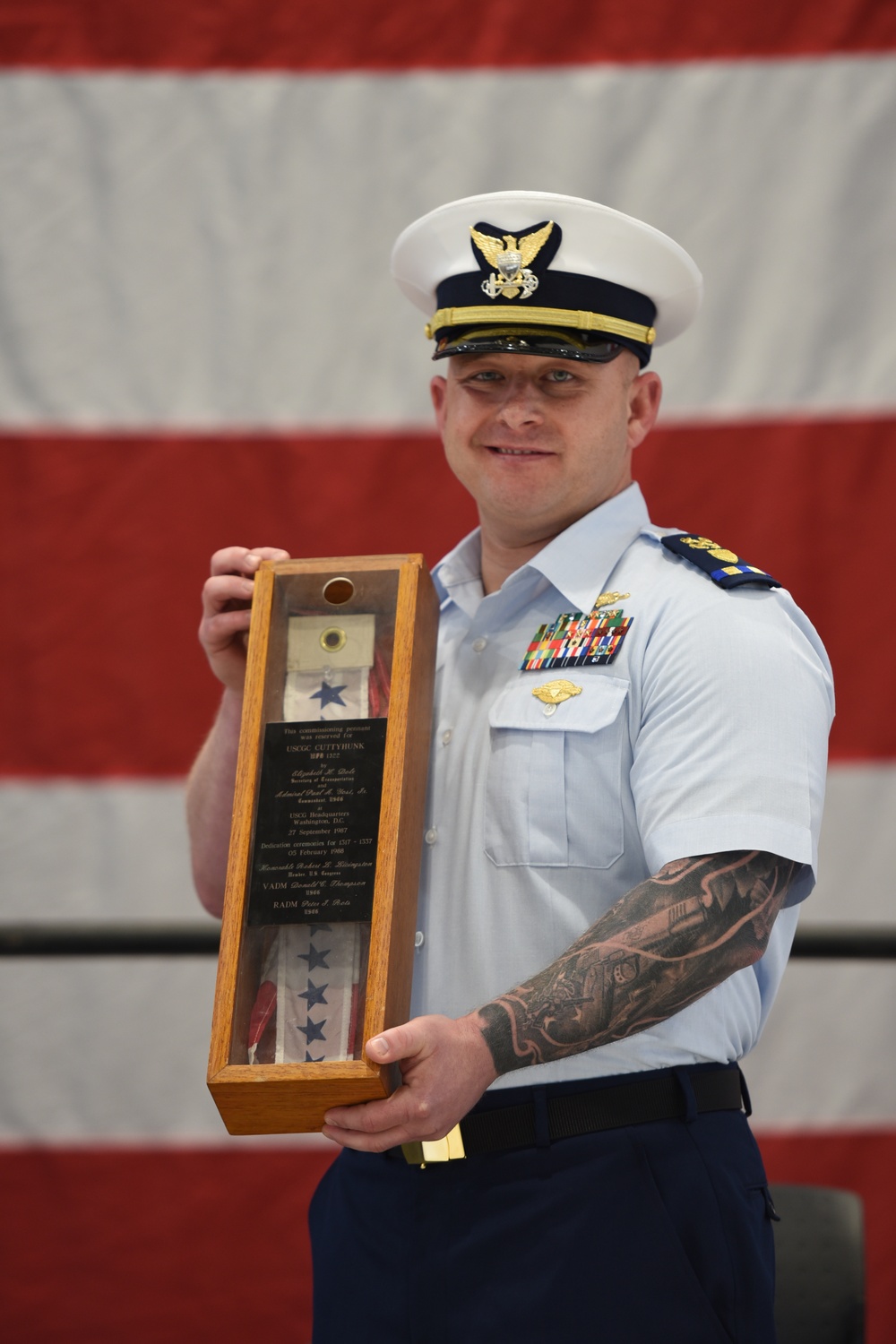 Coast Guard Cutter Cuttyhunk decommissioned after 34 years of service