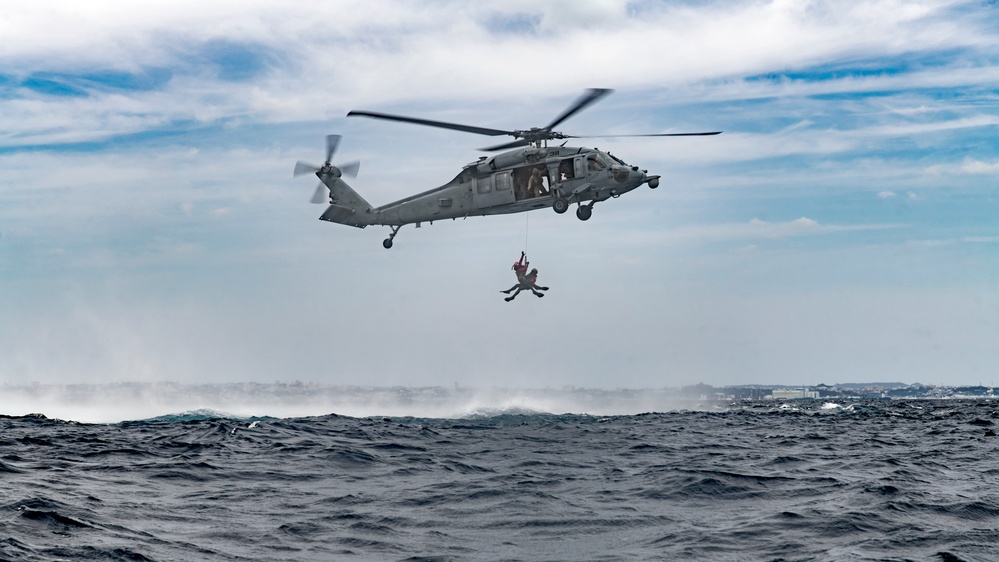 320th STS trains boat rescue capabilities