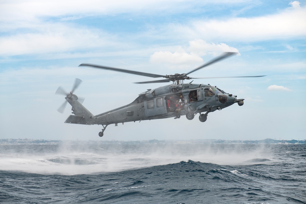 320th STS trains boat rescue capabilities