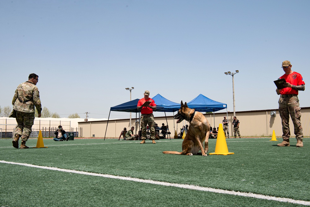 USFK MWD handlers compete for top dog