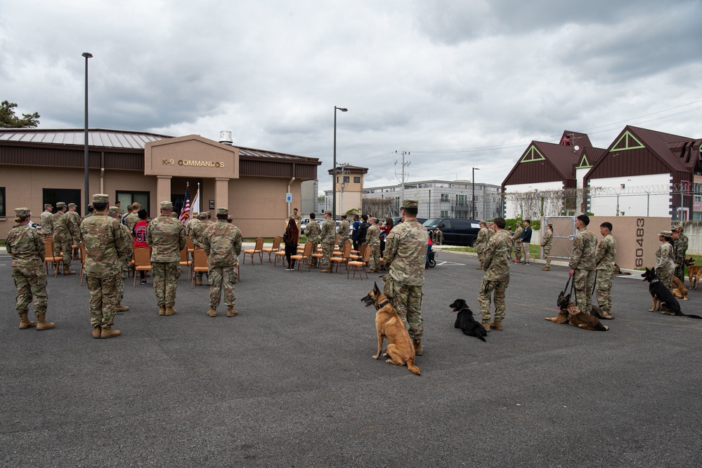 USFK MWD handlers compete for top dog