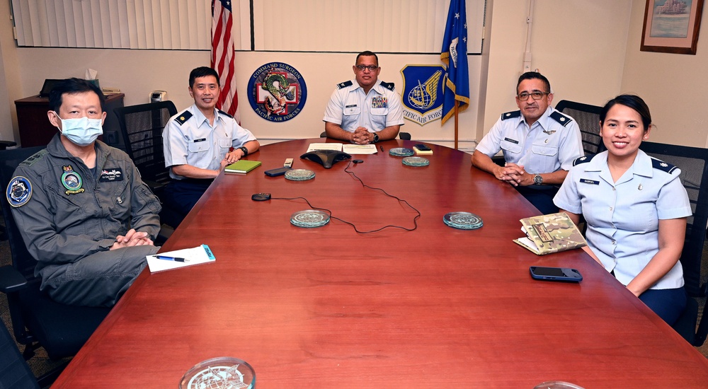 PACAF hosts RSAF virtual knowledge exchange