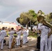 U.S. 7th Fleet Band performs at Gregory Street Amphitheater