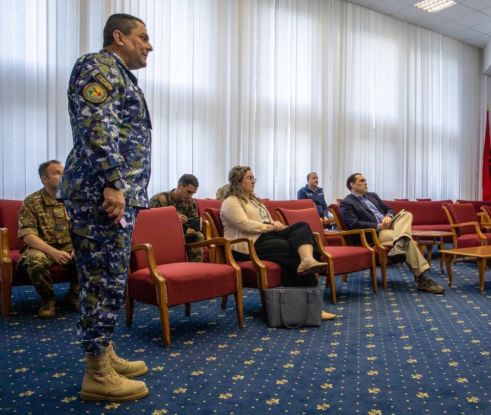 Chris Socha visits MK Air Base