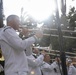 U.S. 7th Fleet Band performs at Gregory Street Amphitheater