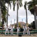 U.S. 7th Fleet Band performs at Gregory Street Amphitheater