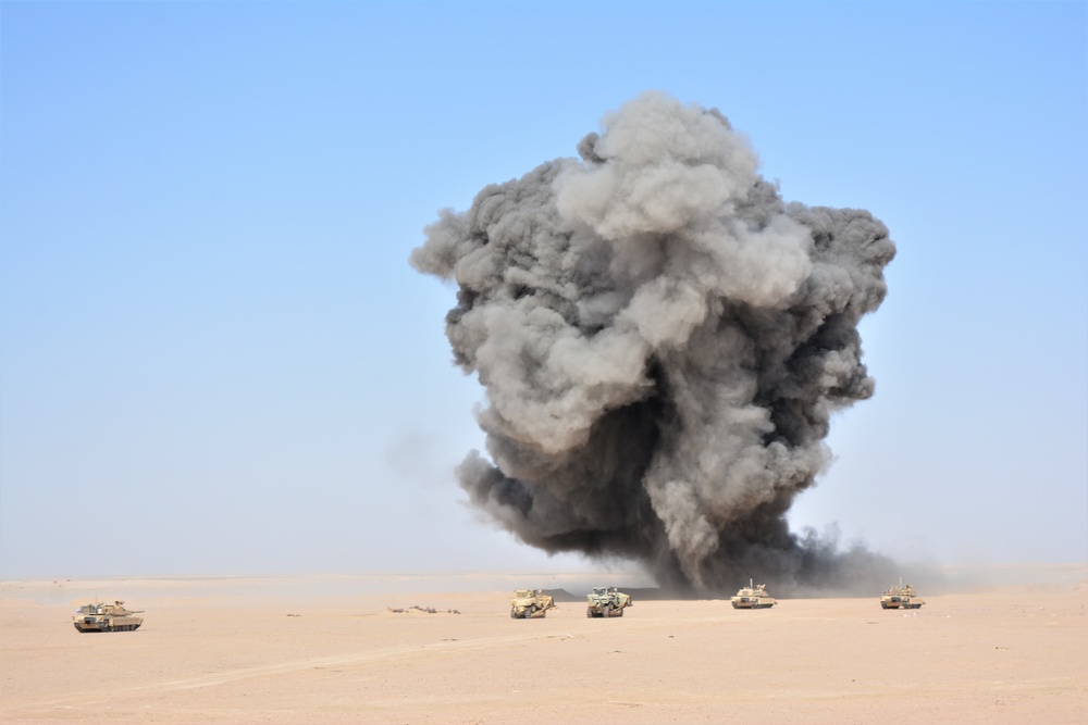 Soldiers participate in &quot;Operation Flaming Dragon&quot; with partner nations