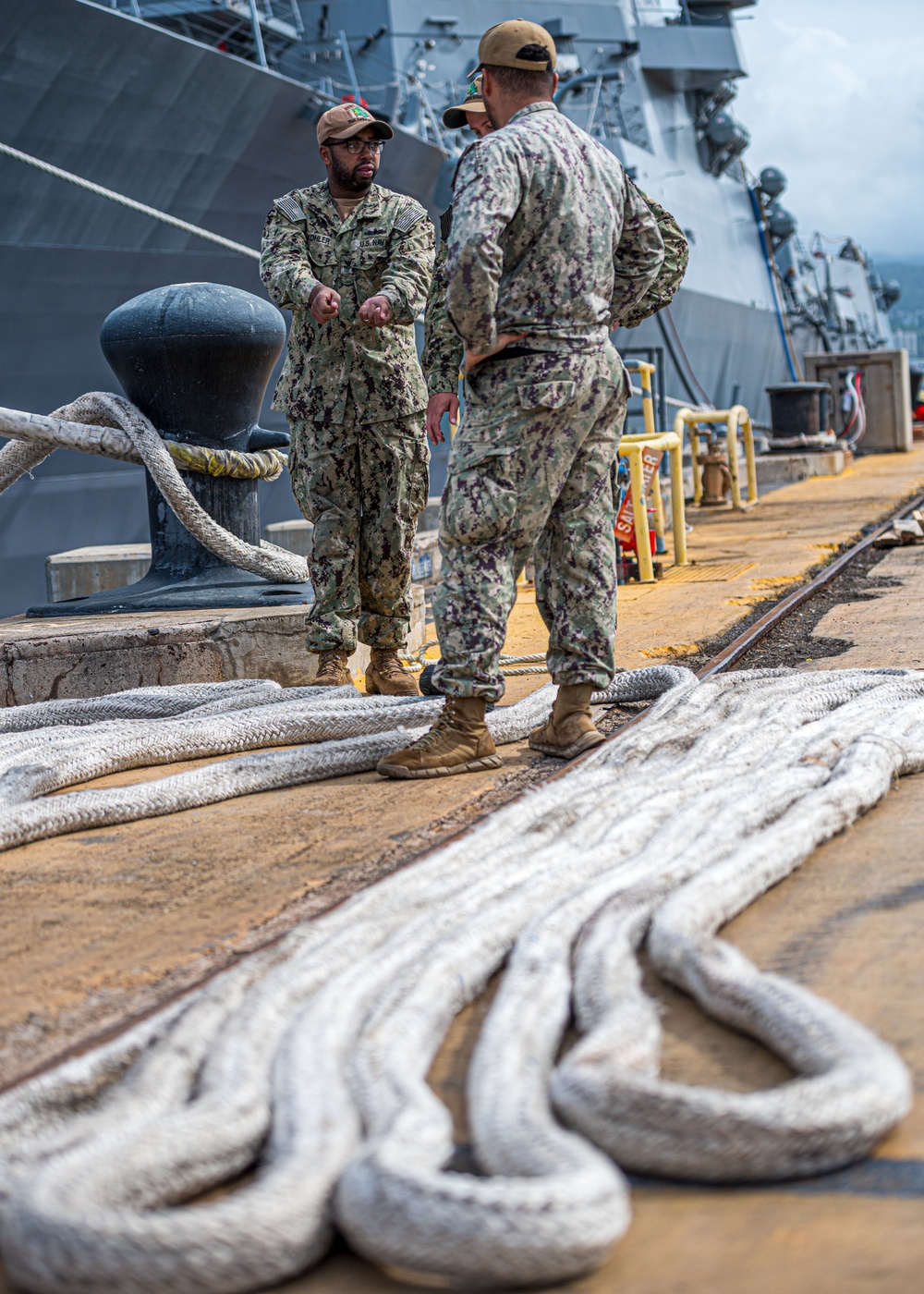 HURREX 2022 training aboard USS Daniel Inouye