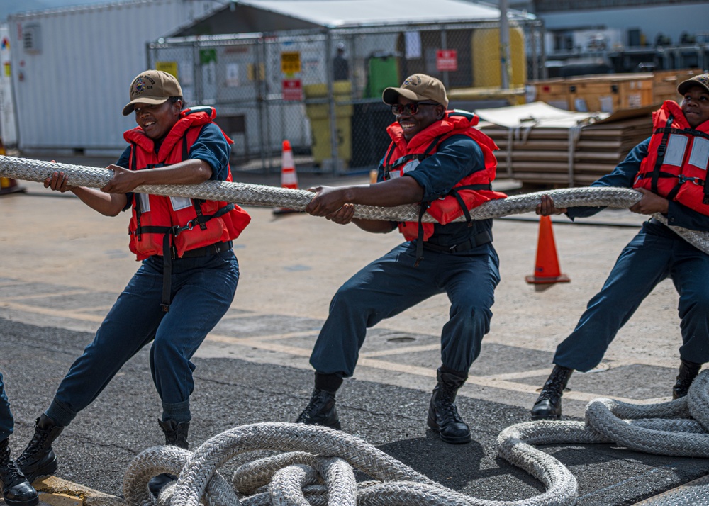 HURREX 2022 training aboard USS Daniel Inouye