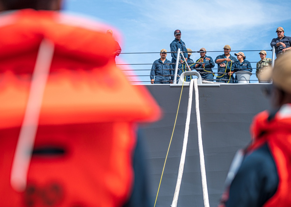 HURREX 2022 training aboard USS Daniel Inouye